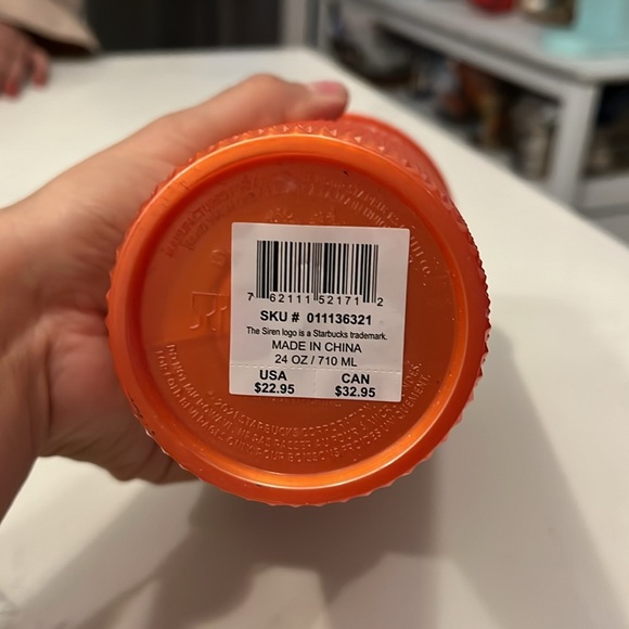NWT Orange Tumbler - Picture 4 of 6